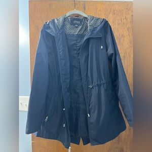 Jones New York Women’s Navy Blue Windbreaker Jacket